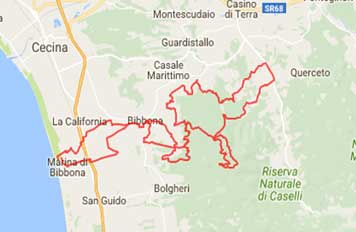 Itinerari bici Costa Etruschi