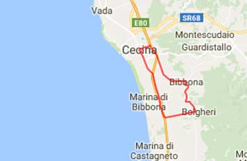 Itinerari bici Costa Etruschi