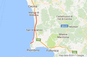 Itinerari bici Costa Etruschi