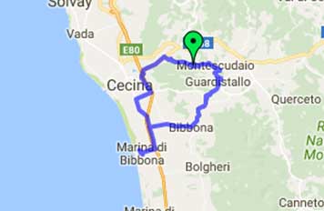 Itinerari bici Costa Etruschi