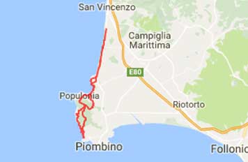 Itinerari bici Costa Etruschi
